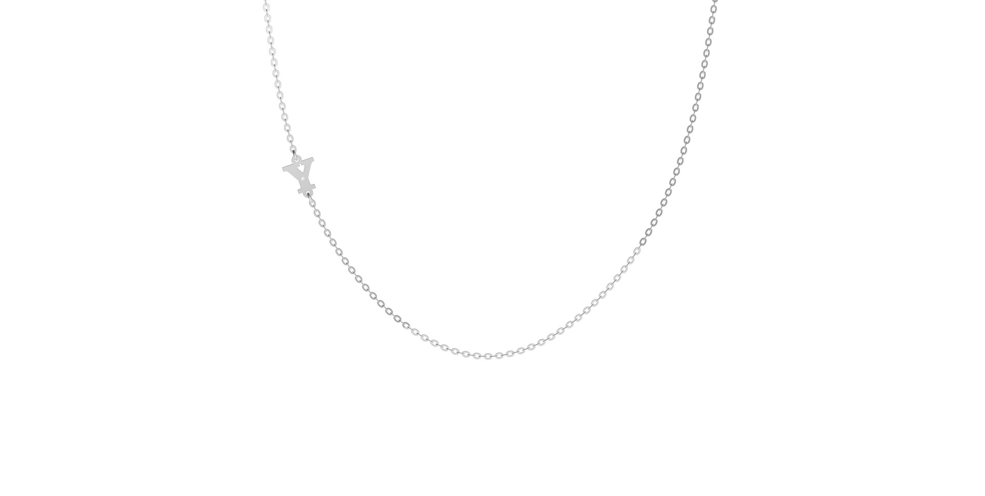 Náhrdelník s diamantom Big Line Y