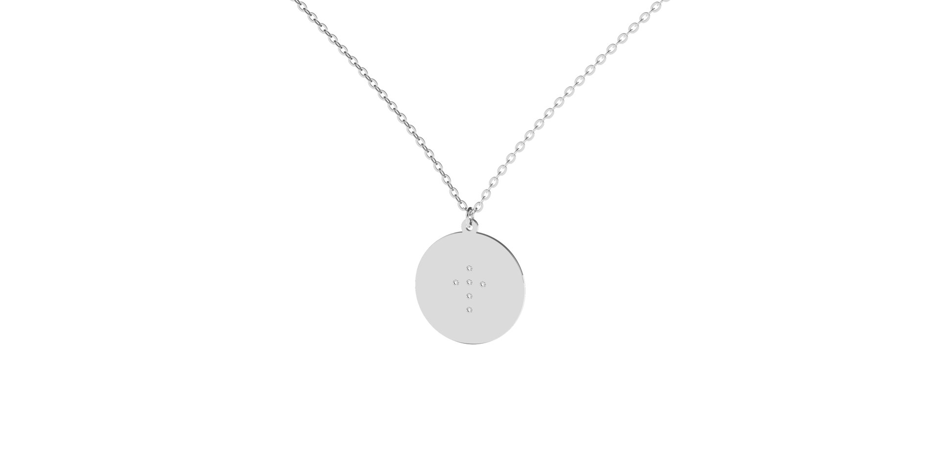 Náhrdelník s diamantmi Diamond Cross