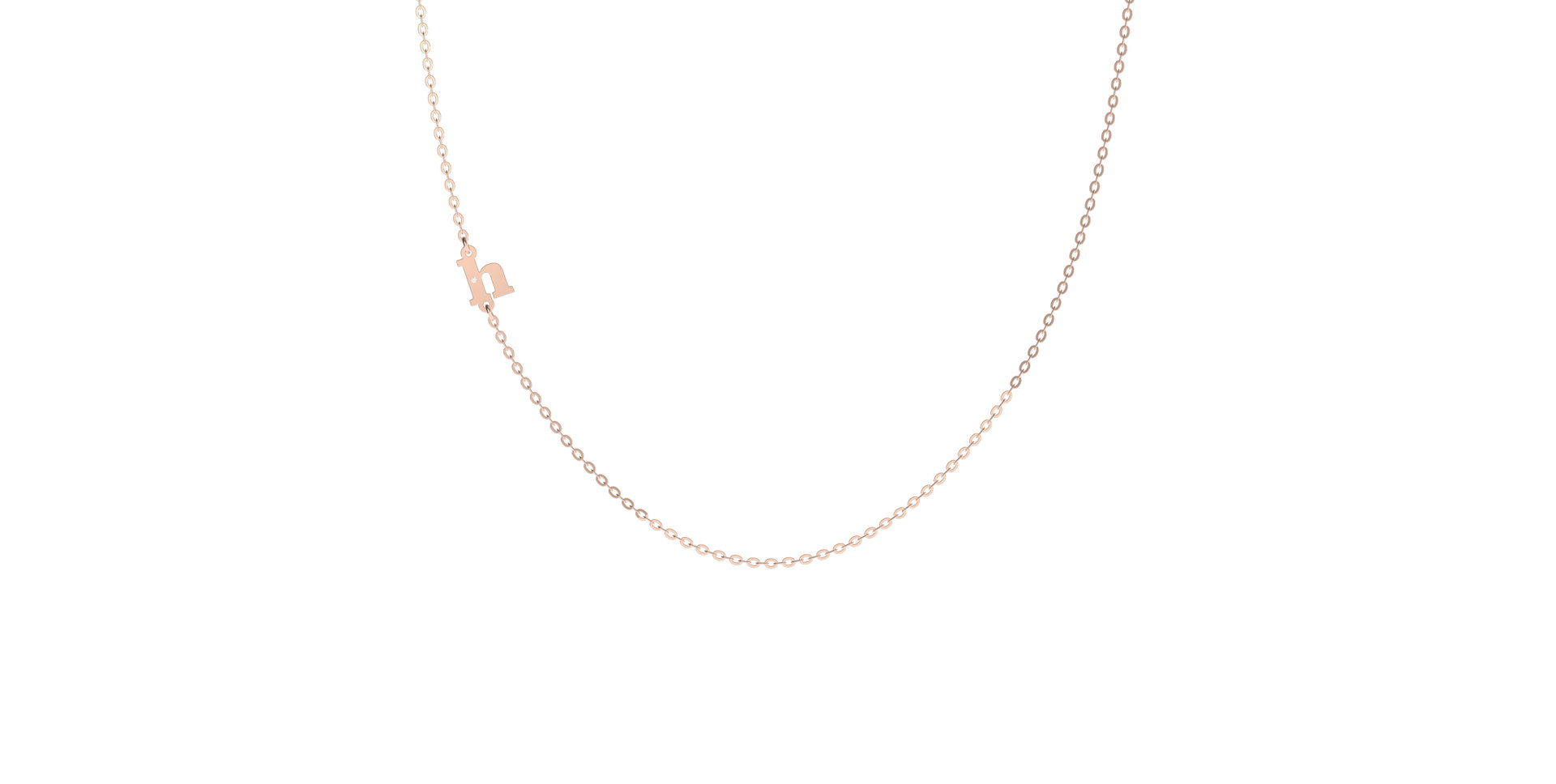 Náhrdelník s diamantom Big Classic H