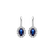 Náušnice s diamantmi a zafírom Royal Allegory4