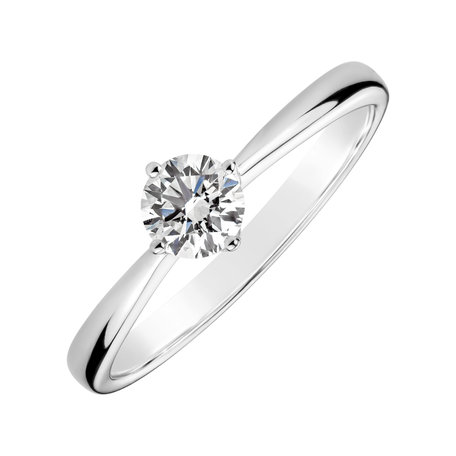 Prsteň s diamantom Made with Love