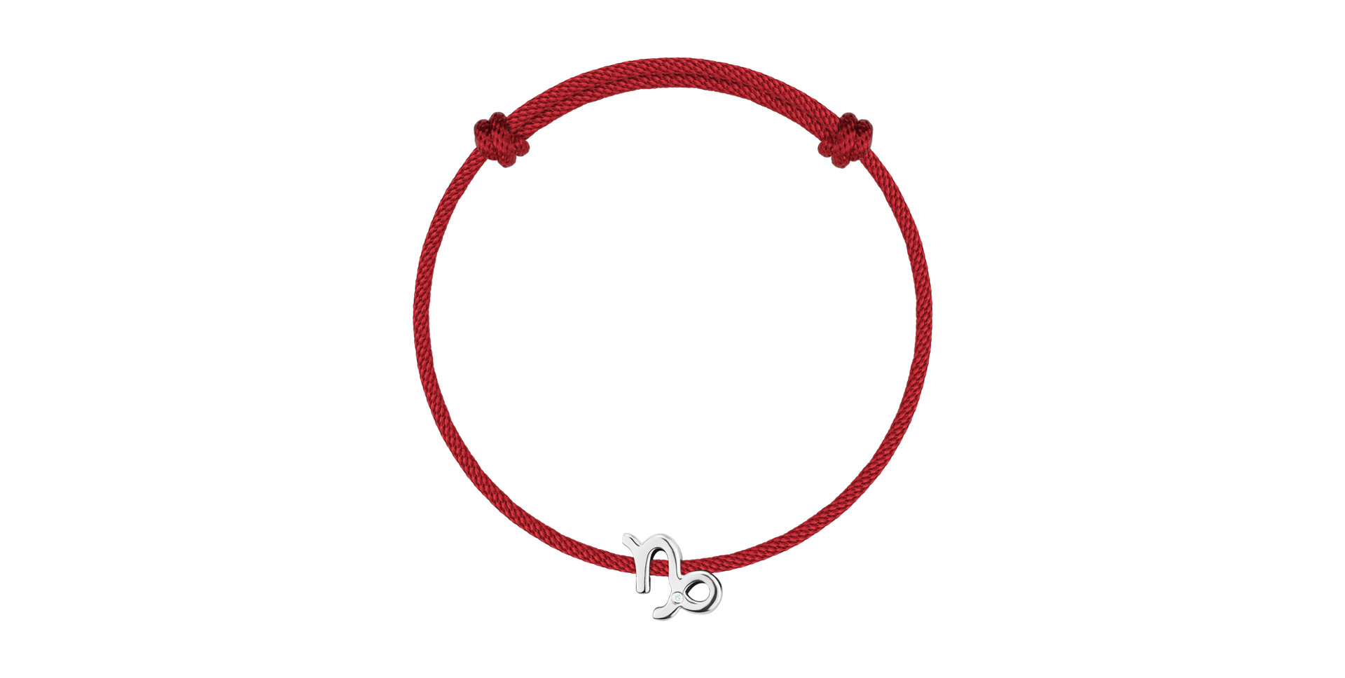 Diamantový náramok so šnúrkou Capricor