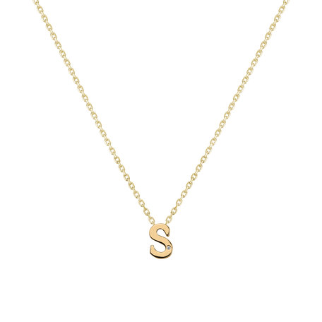 Náhrdelník s diamantom Flat Line S