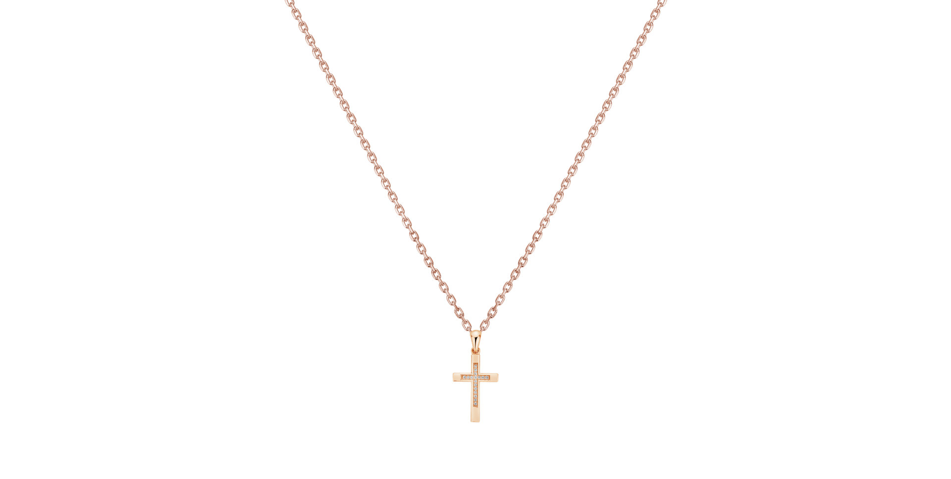 Prívesok s diamantmi Cross