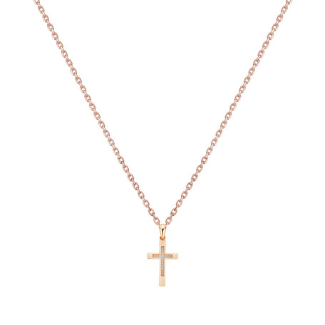 Prívesok s diamantmi Cross