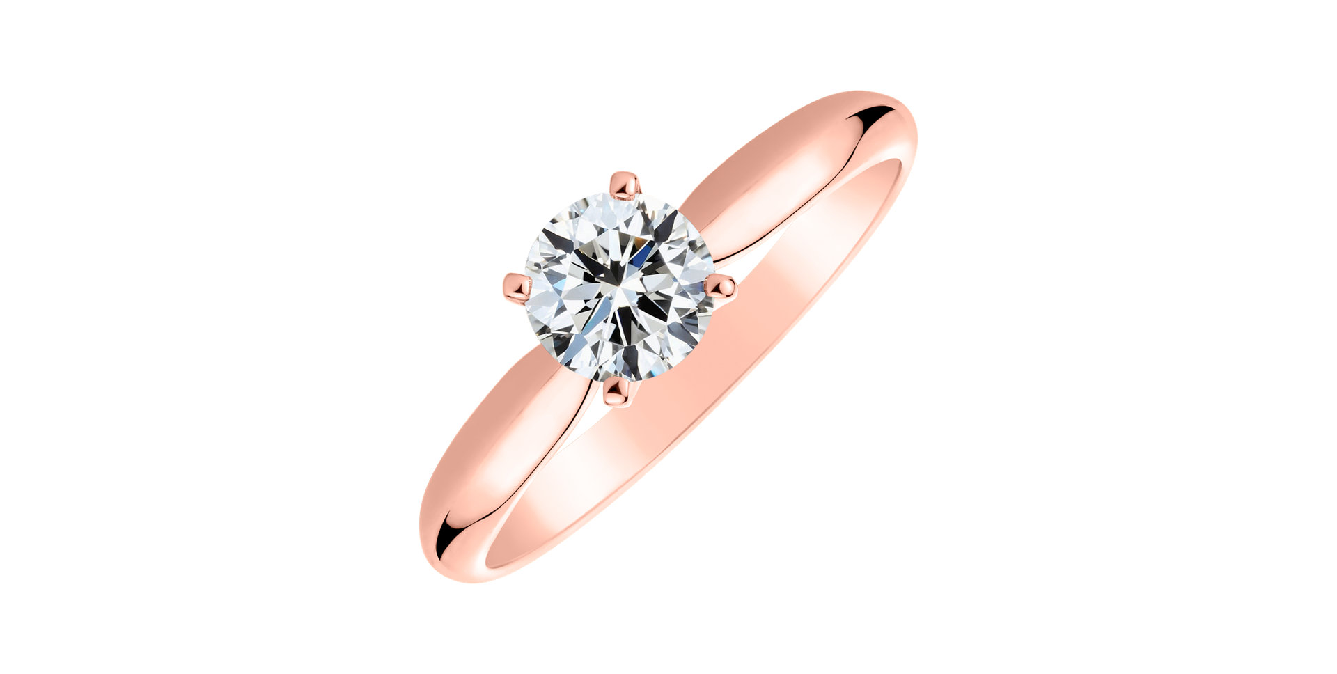 Prsteň s diamantom One Love