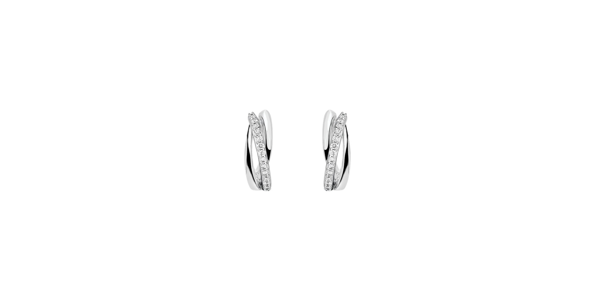 Náušnice s diamantmi Goddess