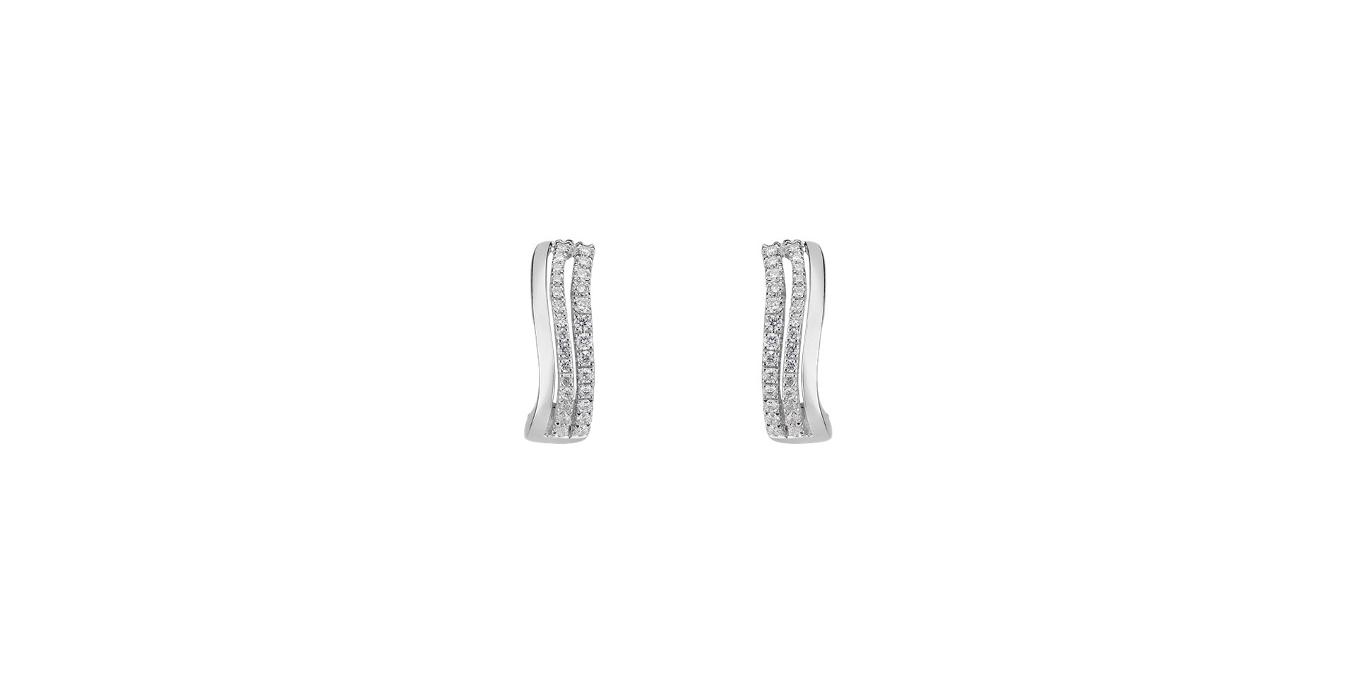 Náušnice s diamantmi Always Splendor