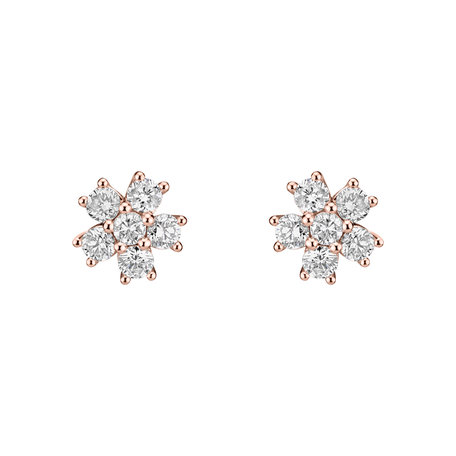 Náušnice s diamantmi Sparkless