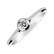 Prsteň s diamantom Classy Dot5