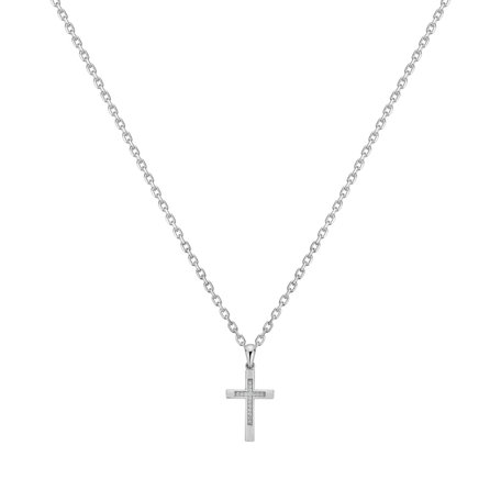 Prívesok s diamantmi Cross