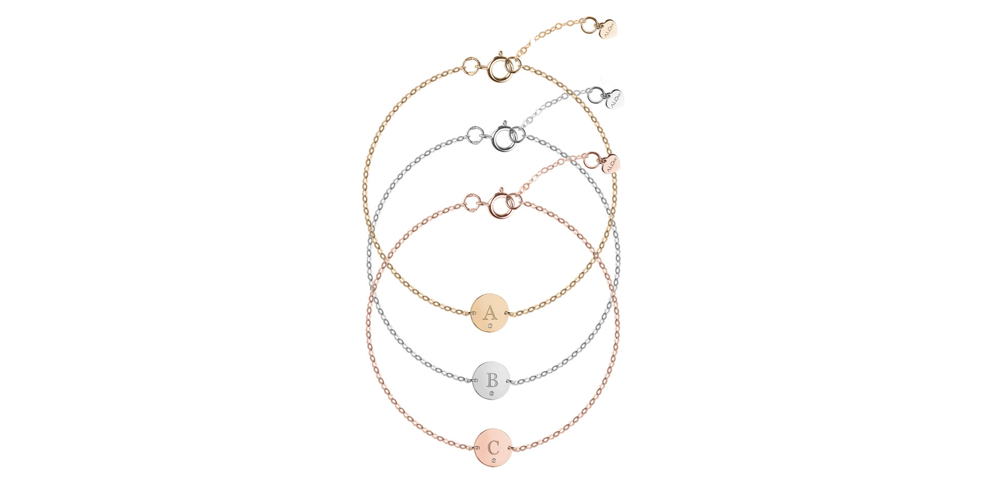 Náramok s diamantom Little Coins B