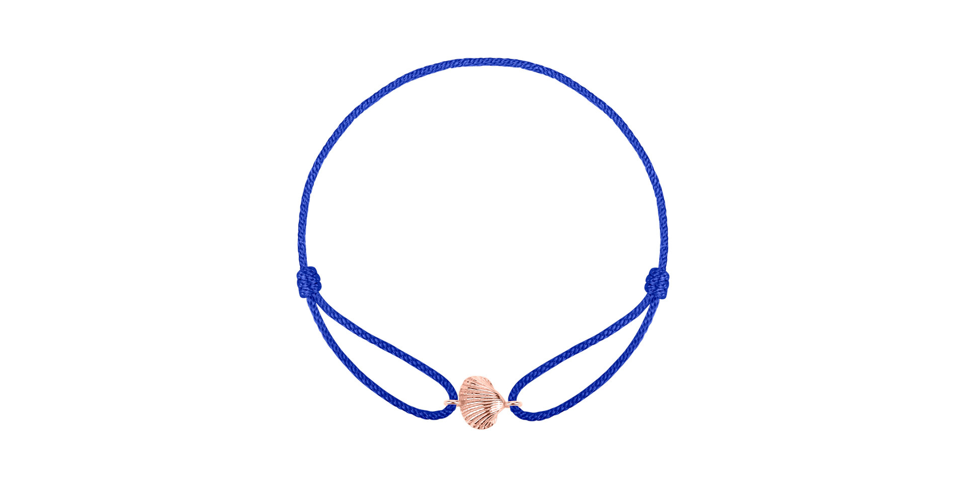 Dámsky náramok so šnúrkou Luxury Clam