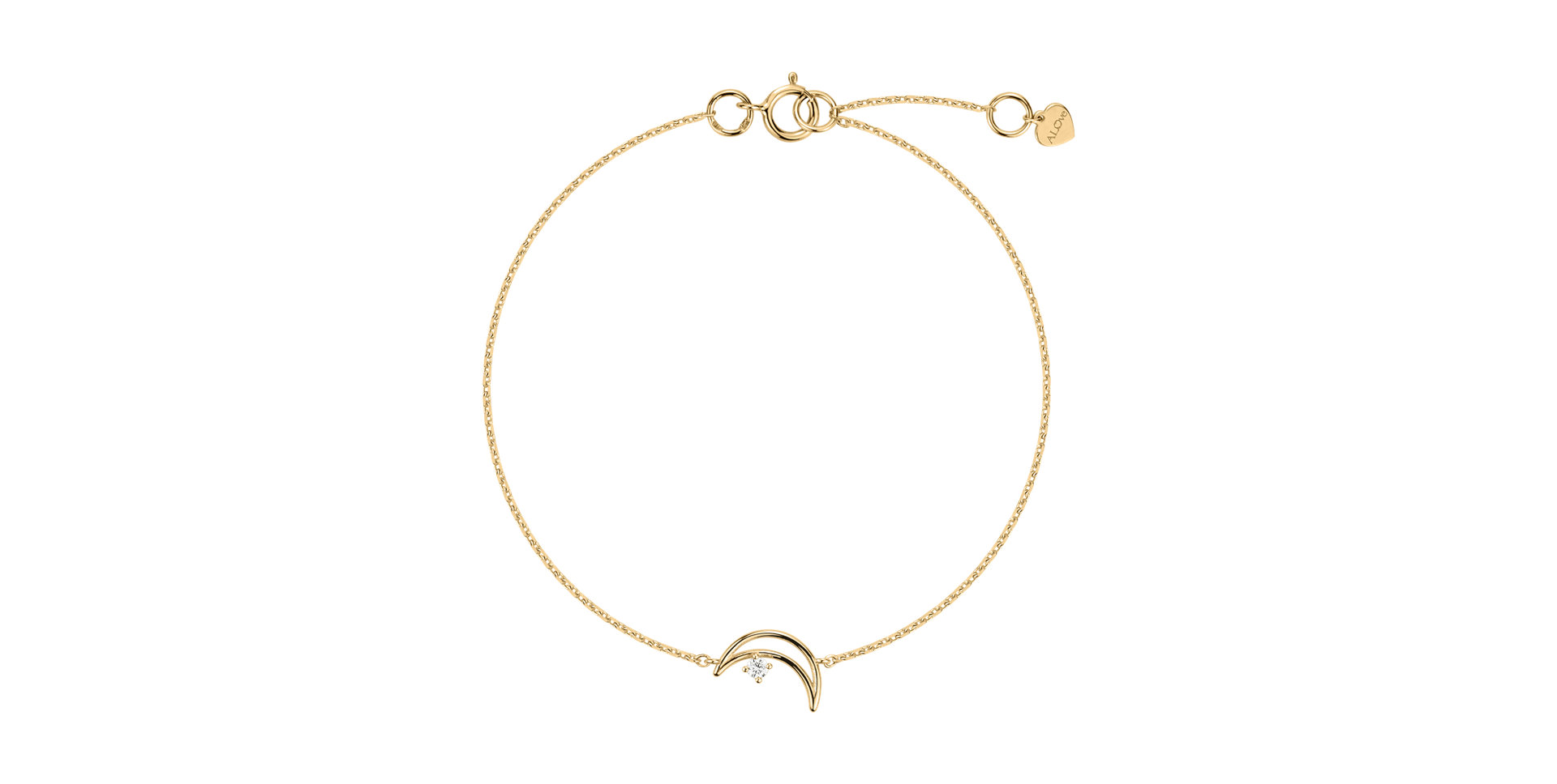 Náramok s diamantom Moonlight