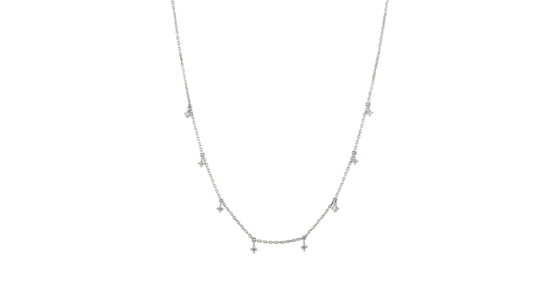 Náhrdelník s diamantmi Disco Diva