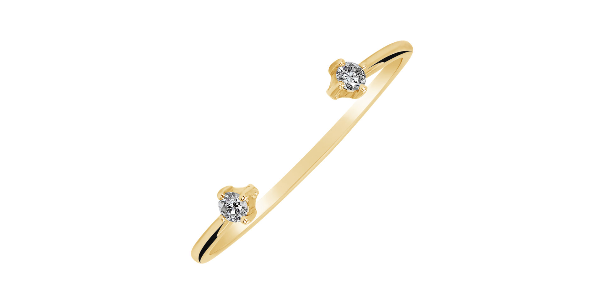 Prsteň s diamantmi Jive