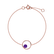 Náramok s ametystom Purple Dream4