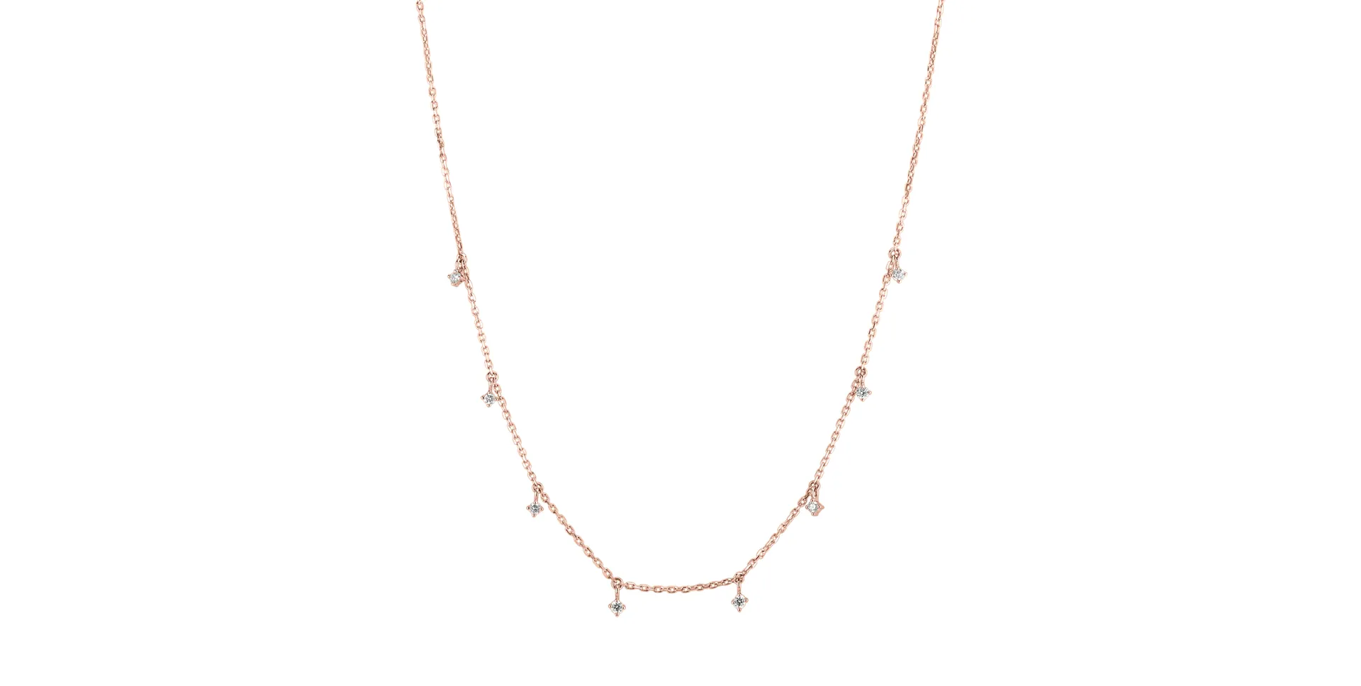 Náhrdelník s diamantmi Disco Diva