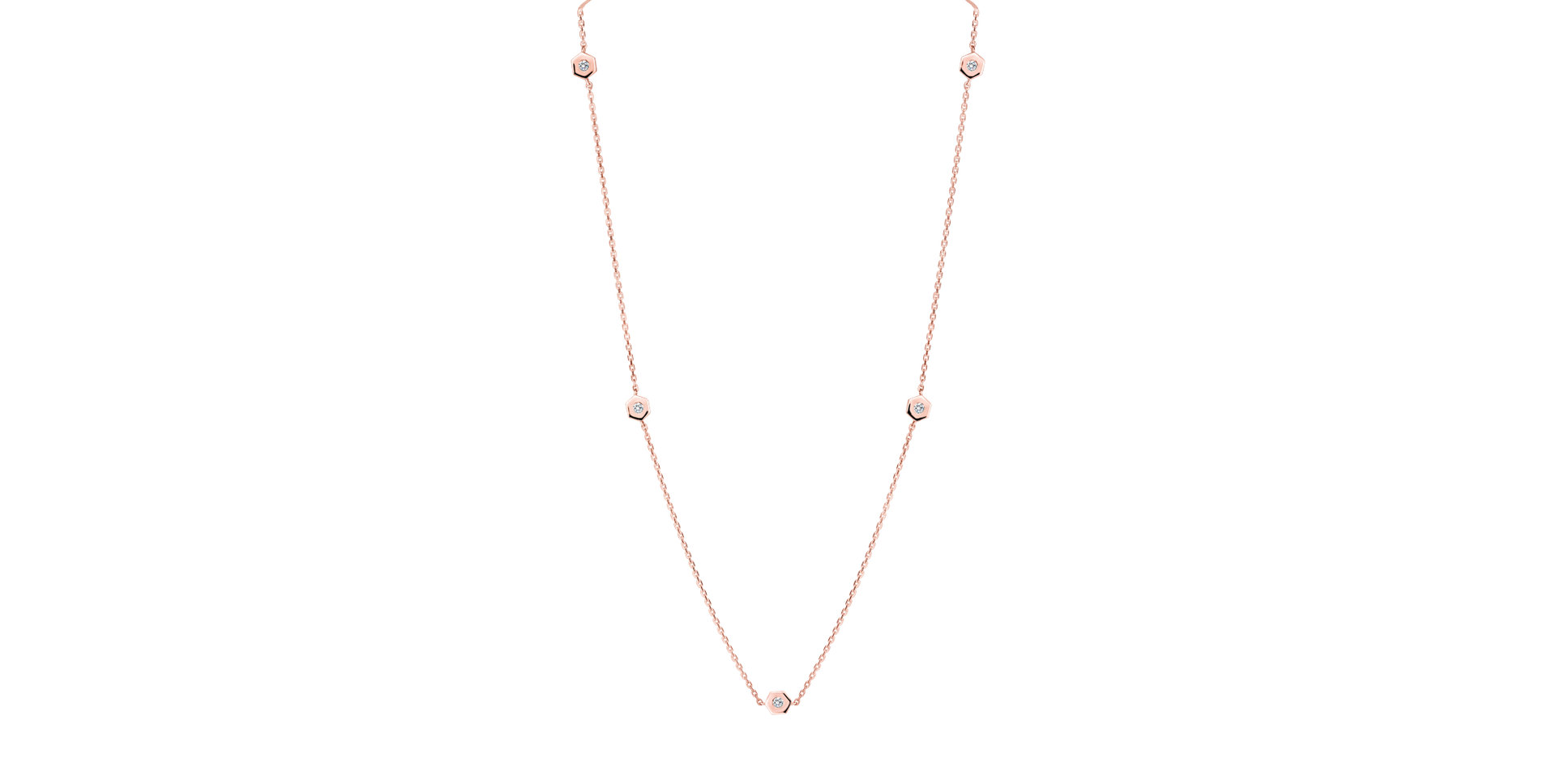 Náhrdelník s diamantmi EnchantHex