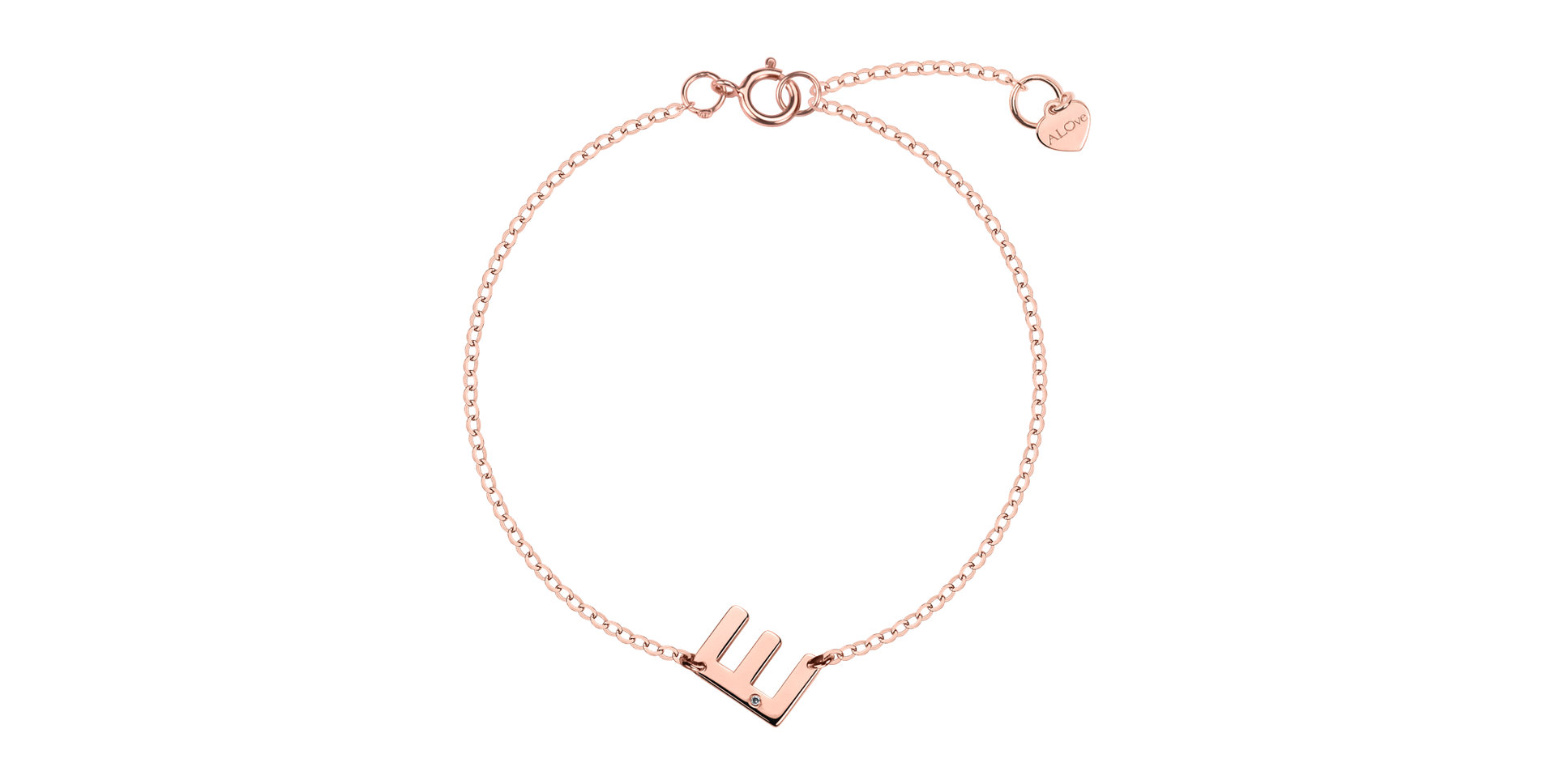 Náramok s diamantom Big Line