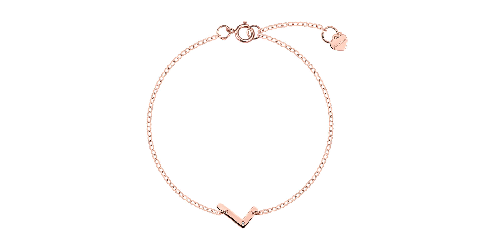 Náramok s diamantom Big Line