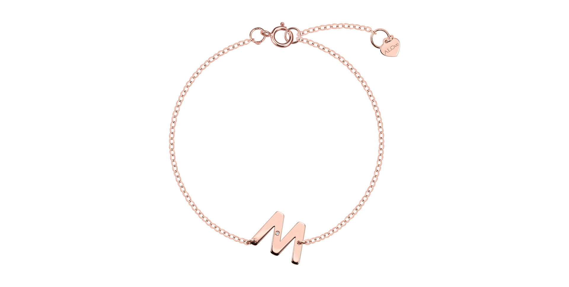 Náramok s diamantom Big Line