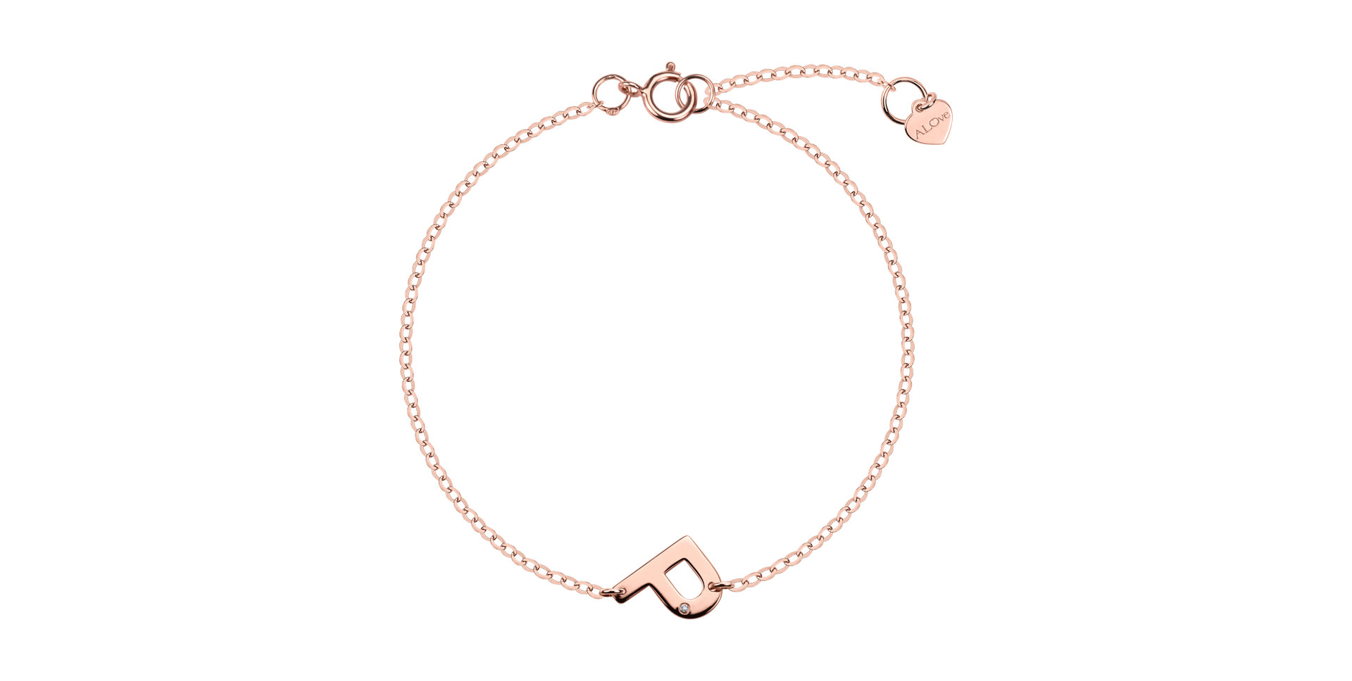 Náramok s diamantom Big Line