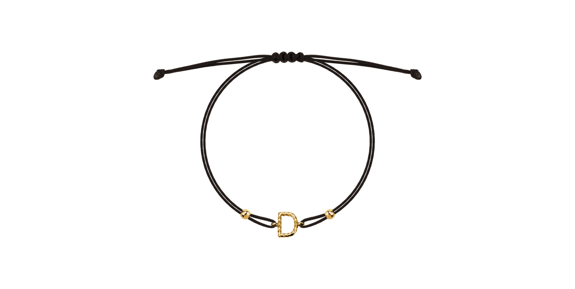 Náramok Spiral Alphabeth D