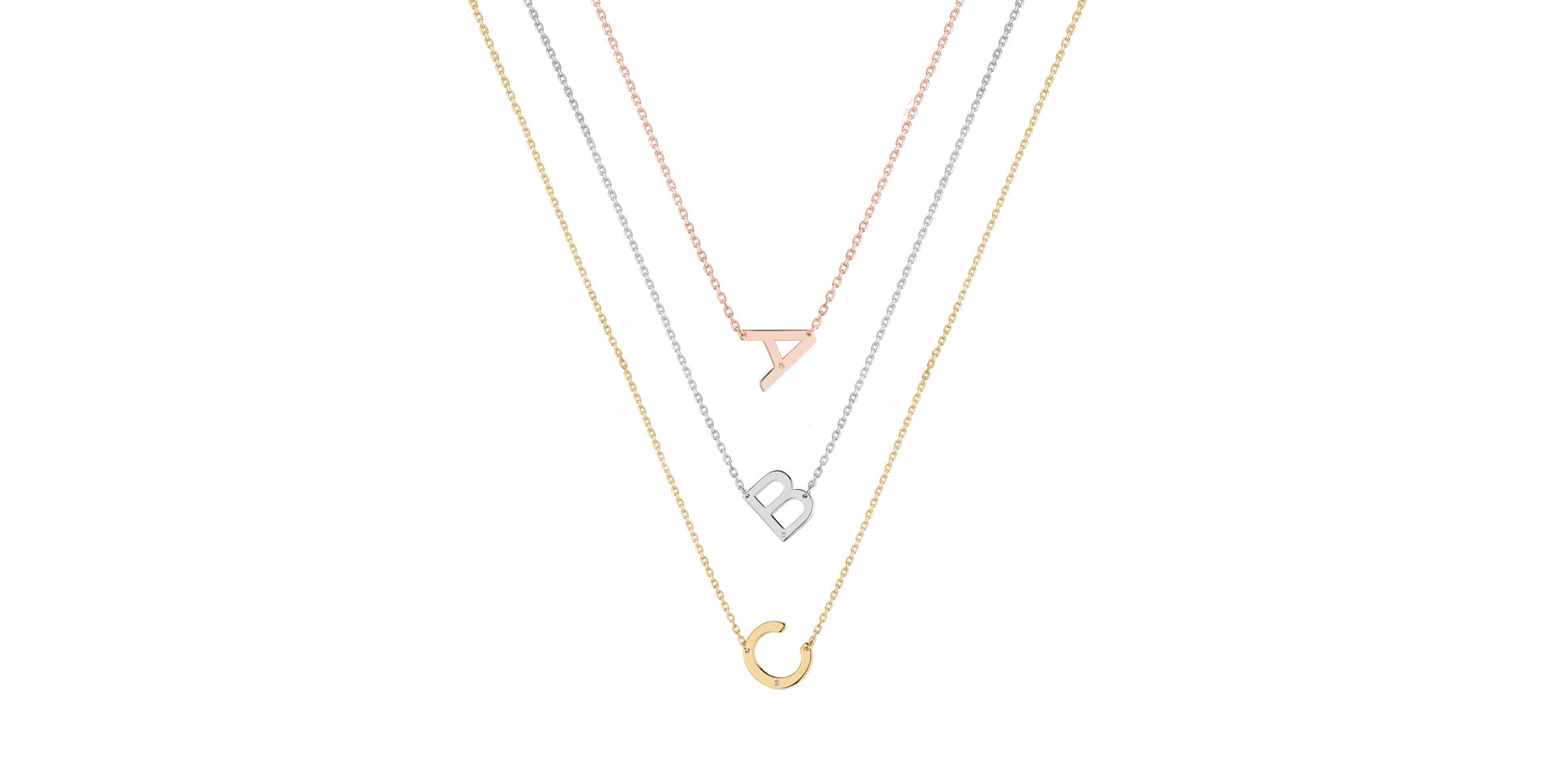 Náhrdelník s diamantom Big Laser Line L