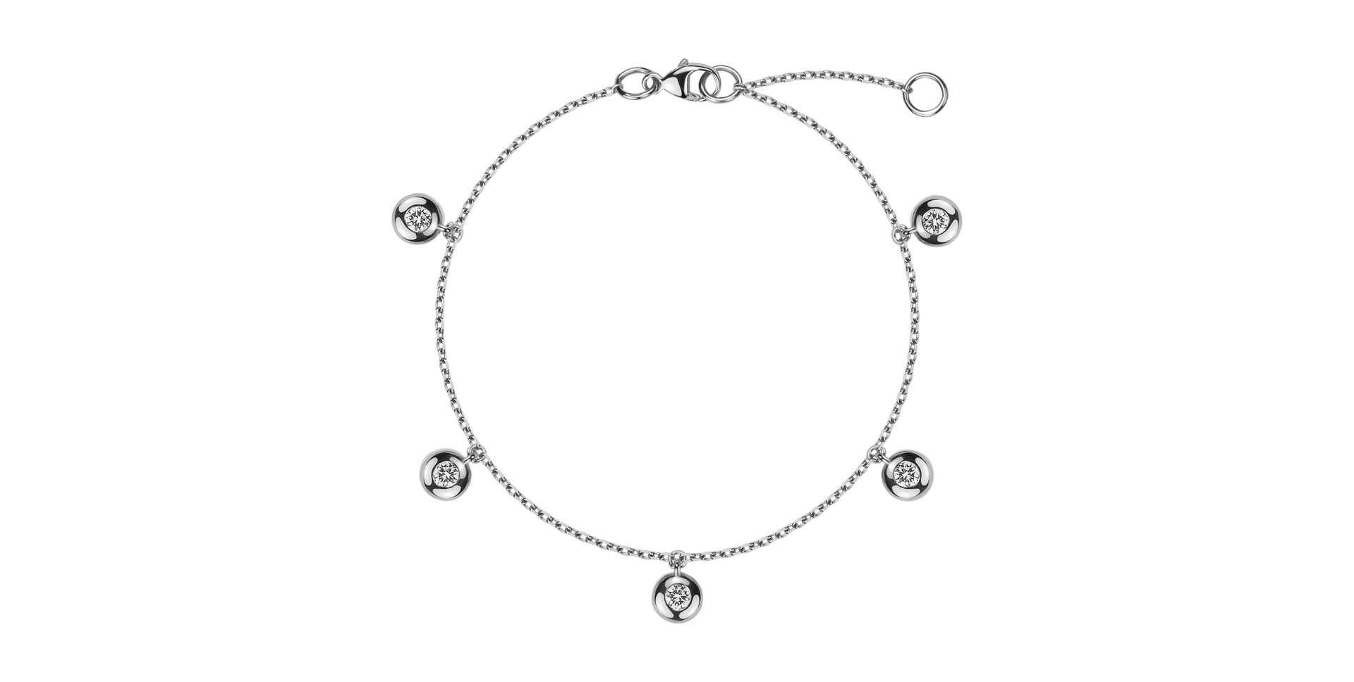Náramok s diamantmi Dots Dreamland