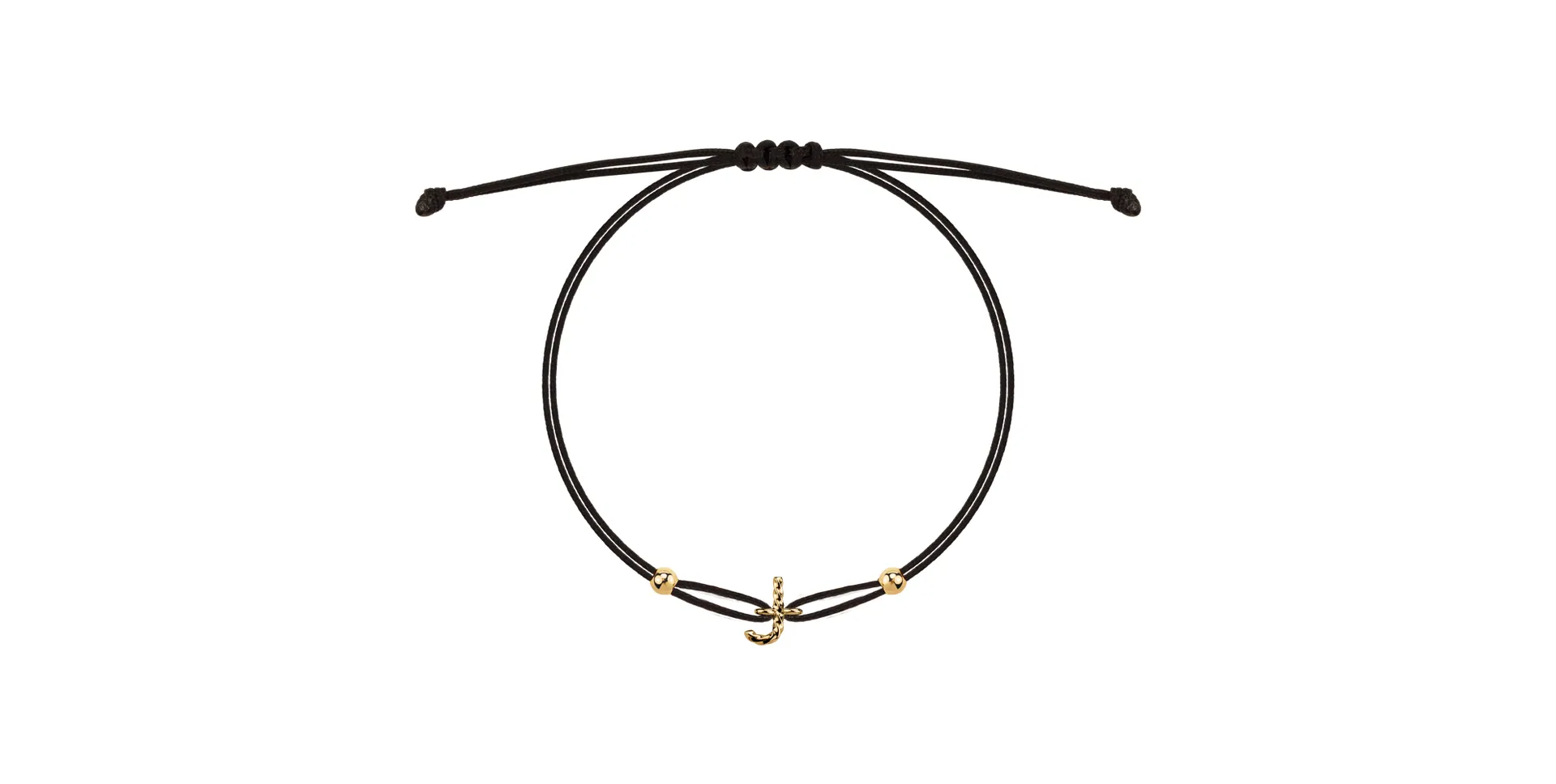 Náramok Spiral Alphabeth J