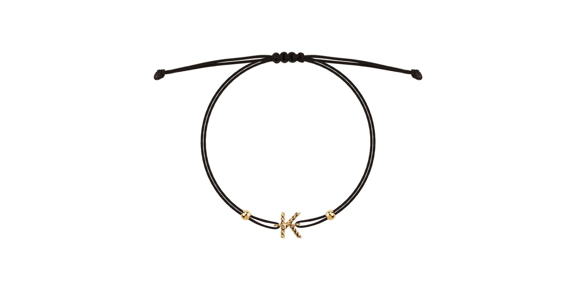 Náramok Spiral Alphabeth K