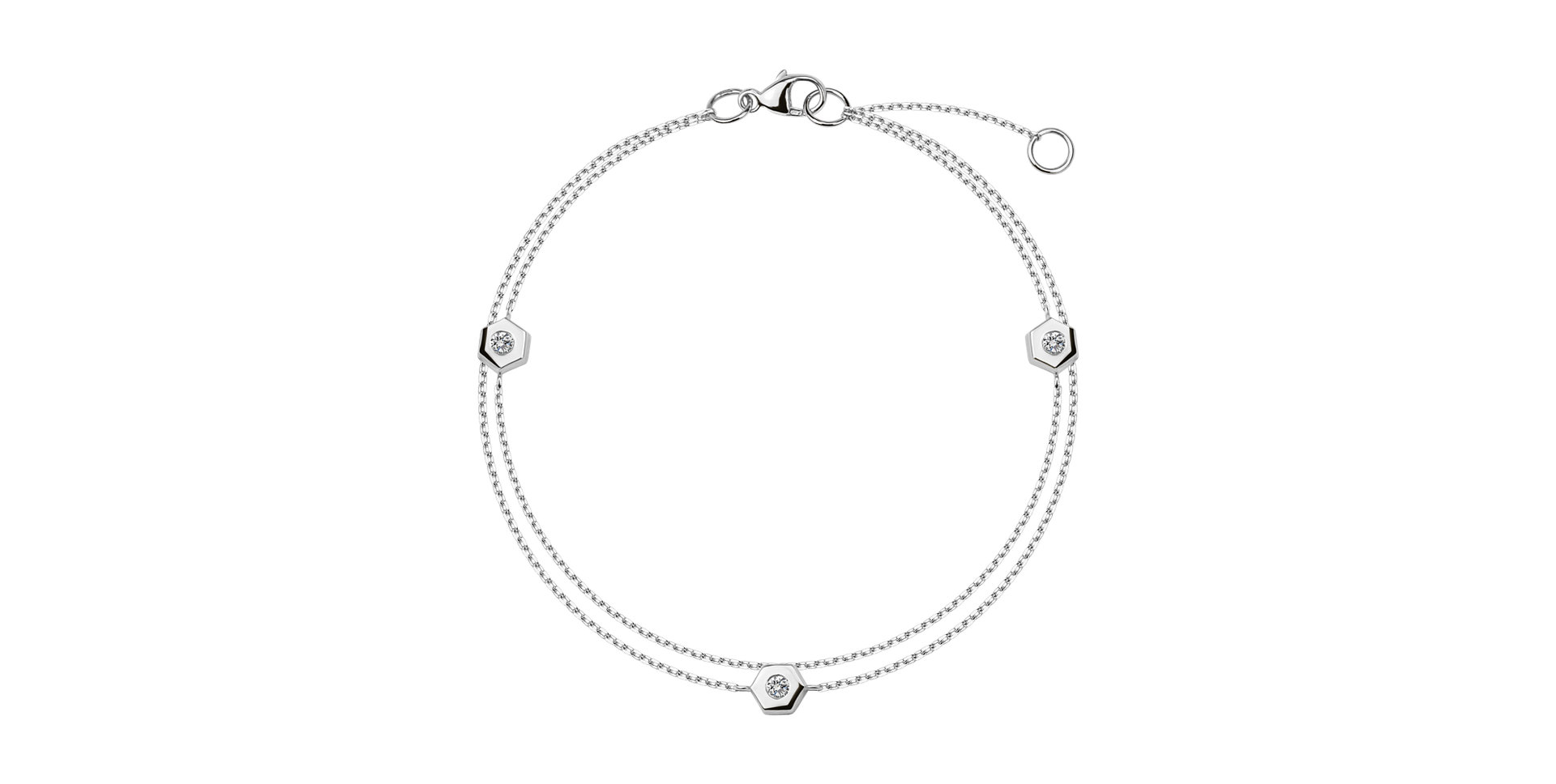 Náramok s diamantmi StarlightHex