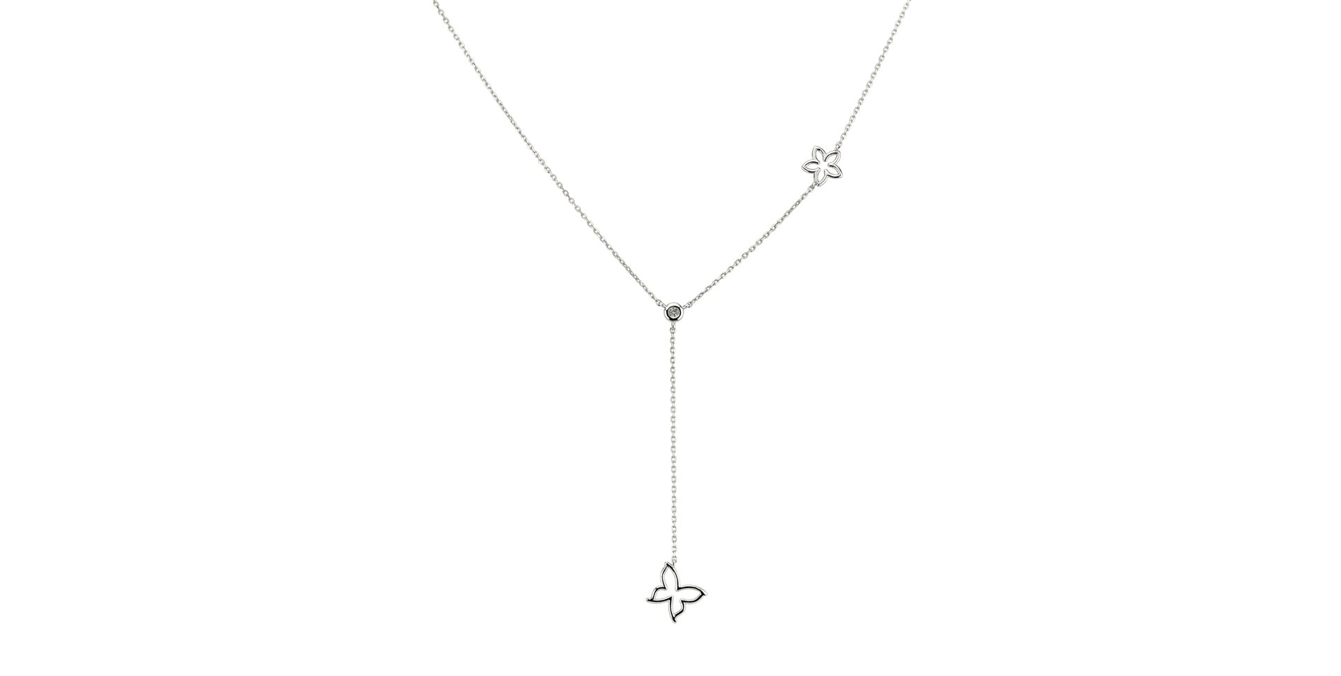 Náhrdelník s diamantom Touch of Spring