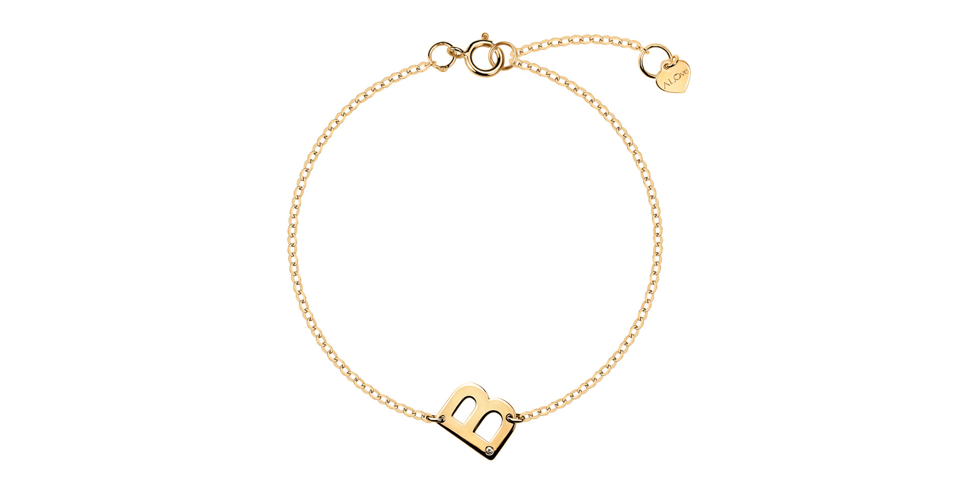 Náramok s diamantom Big Line