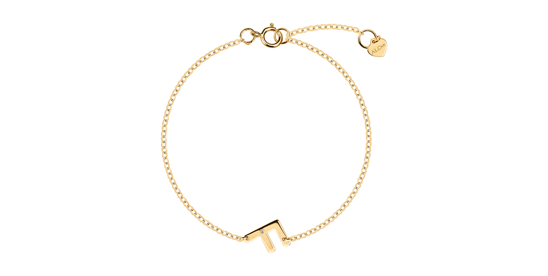 Náramok s diamantom Big Line