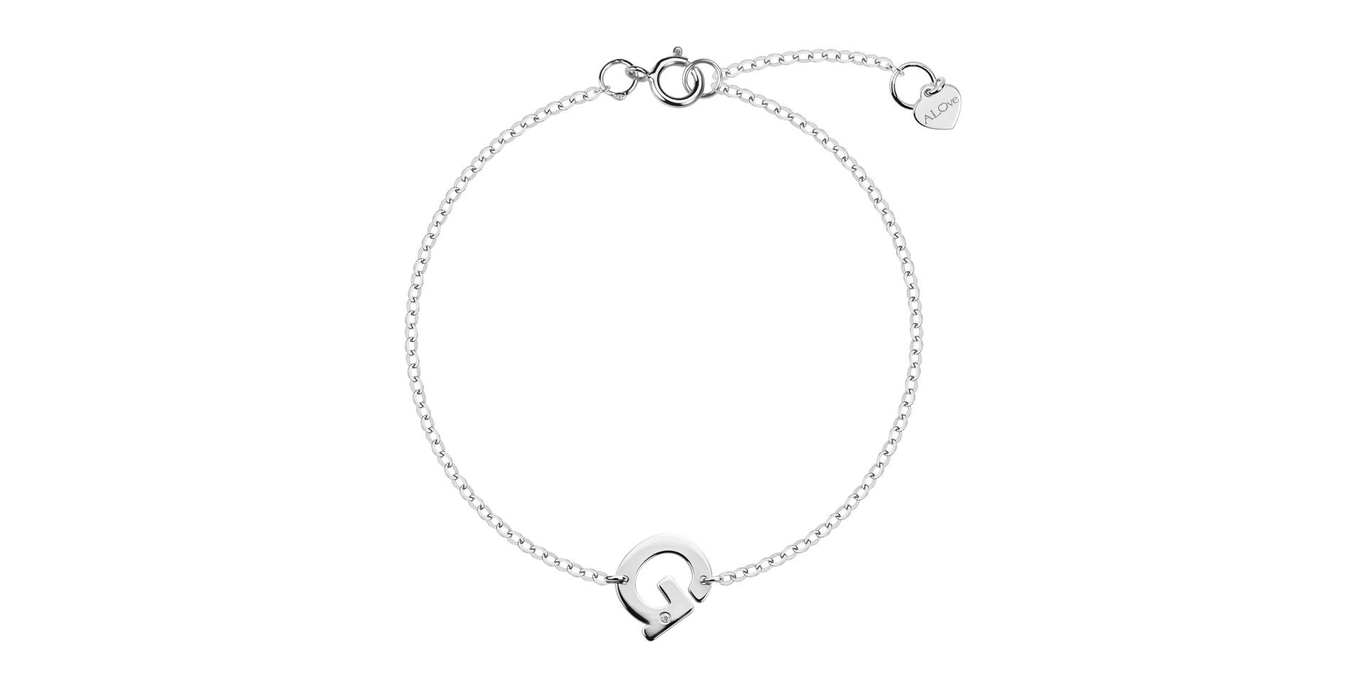 Náramok s diamantom Big Line