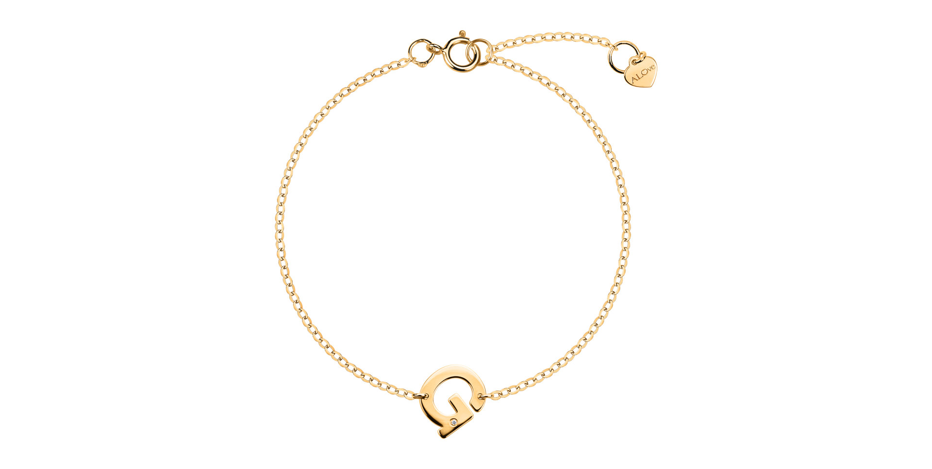 Náramok s diamantom Big Line