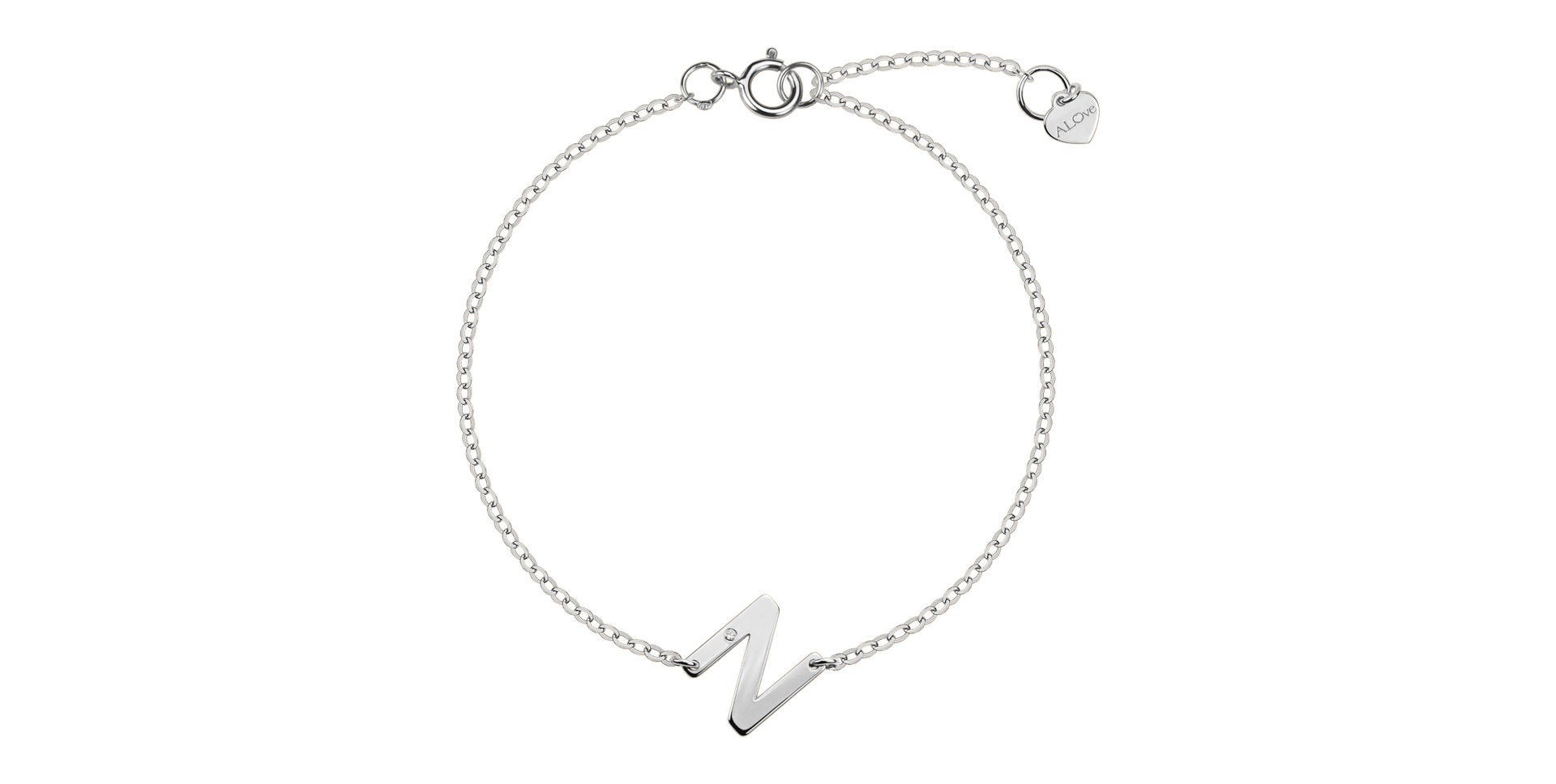 Náramok s diamantom Big Line