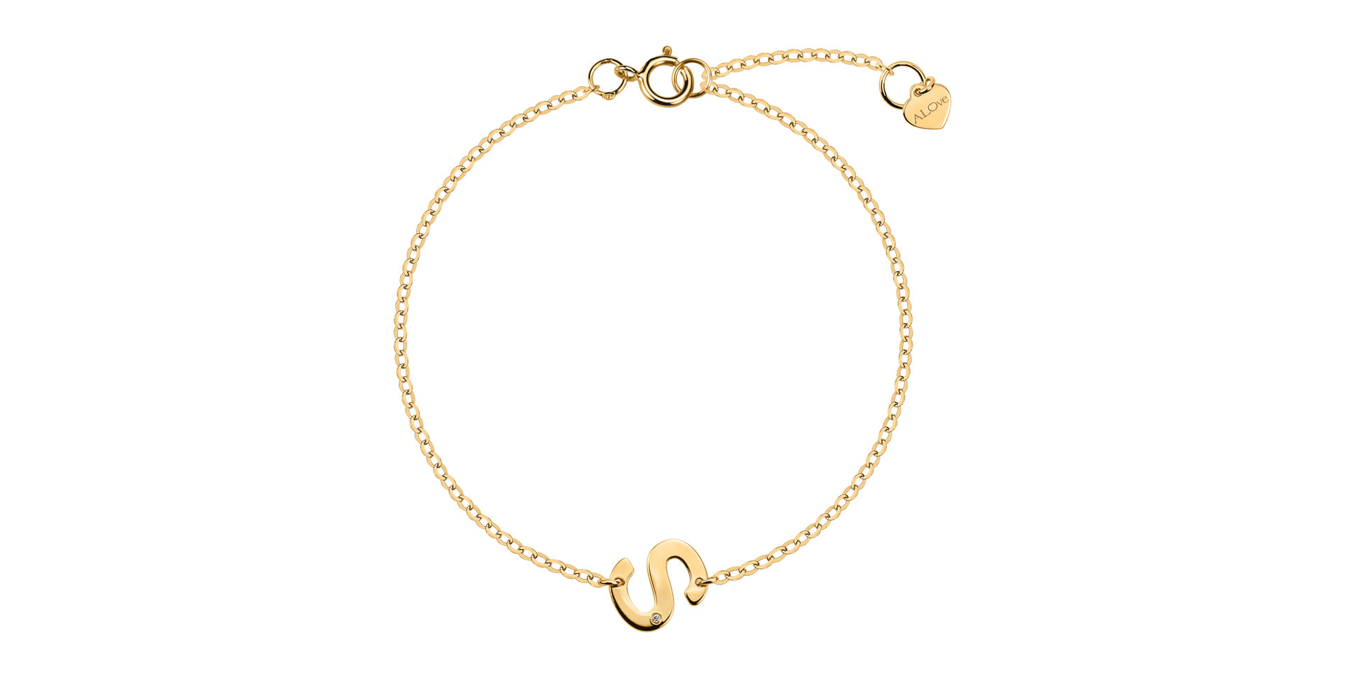 Náramok s diamantom Big Line