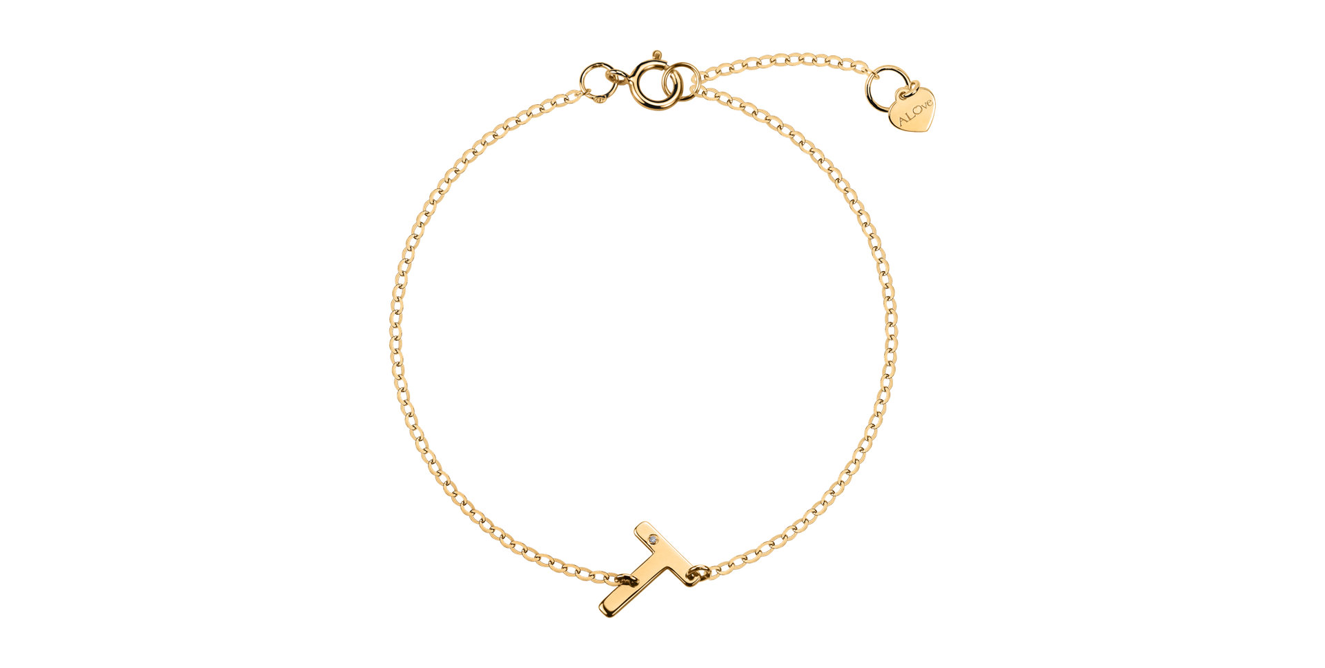 Náramok s diamantom Big Line