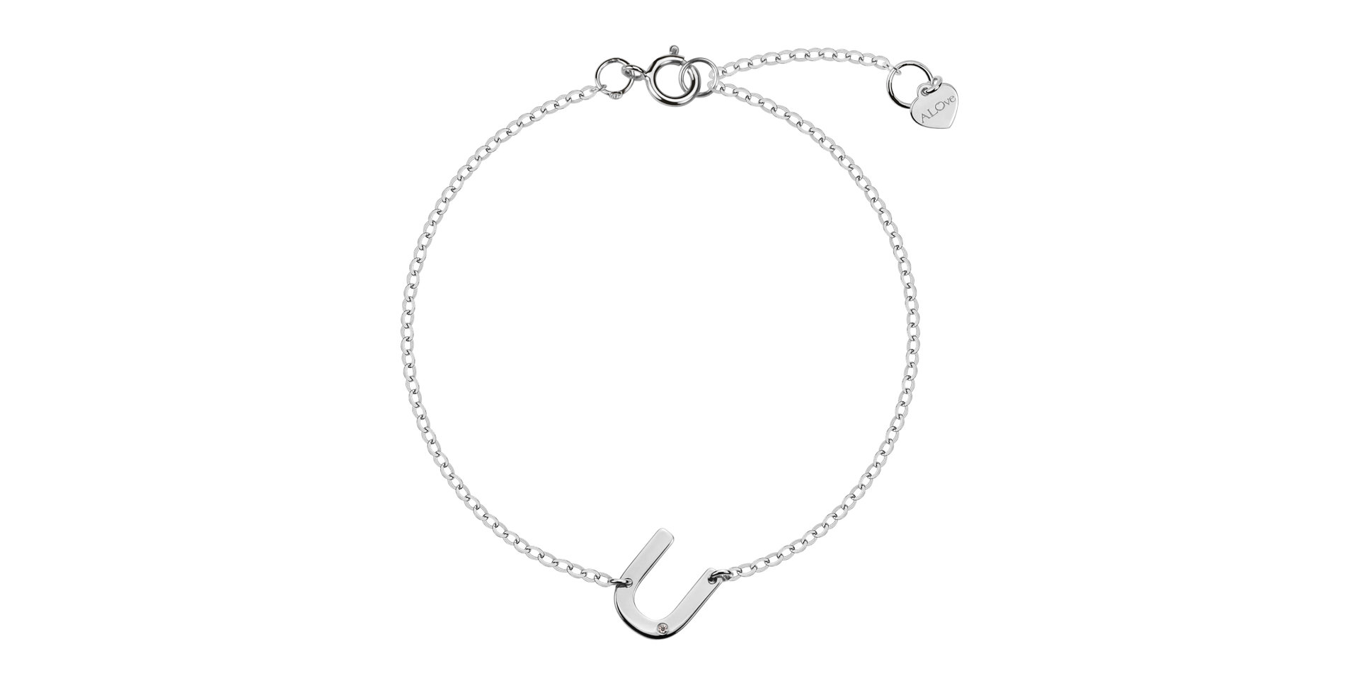 Náramok s diamantom Big Line