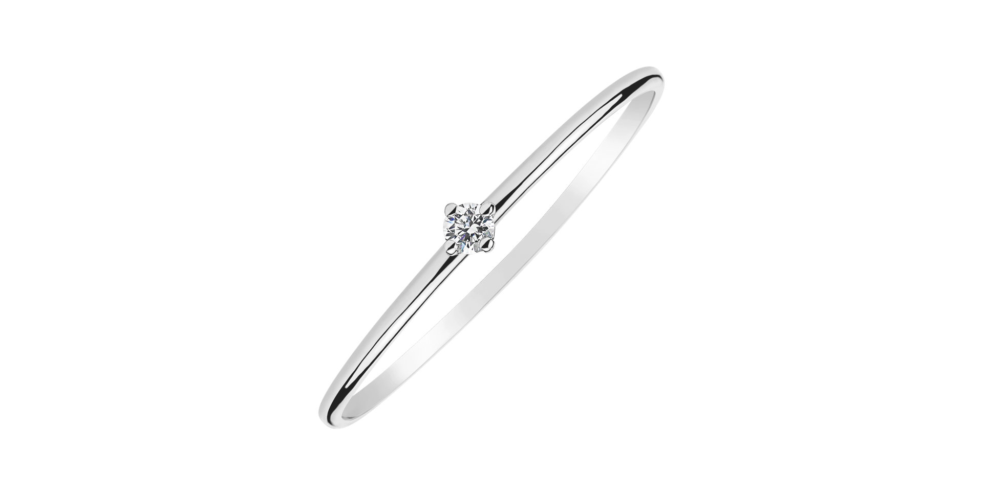 Prsteň s diamantom Tango