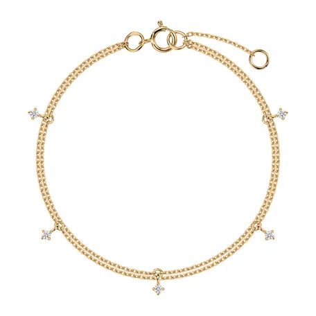 Náramok s diamantmi Rumba