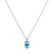 Náhrdelník s diamantmi a topásom Aurora4