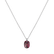 Náhrdelník s diamantmi a rhodolitom Aurora4