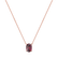 Náhrdelník s rhodolitom Mystic Depth4