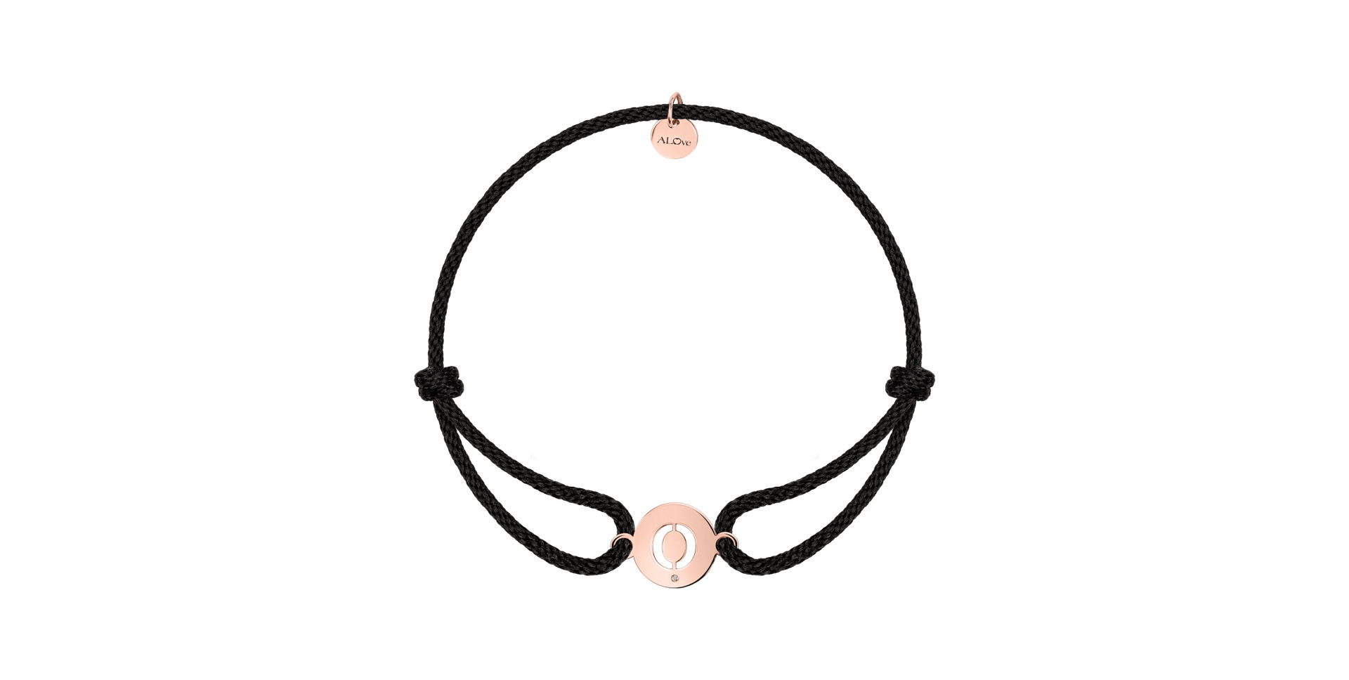 Náramok s diamantom Cut Coin O