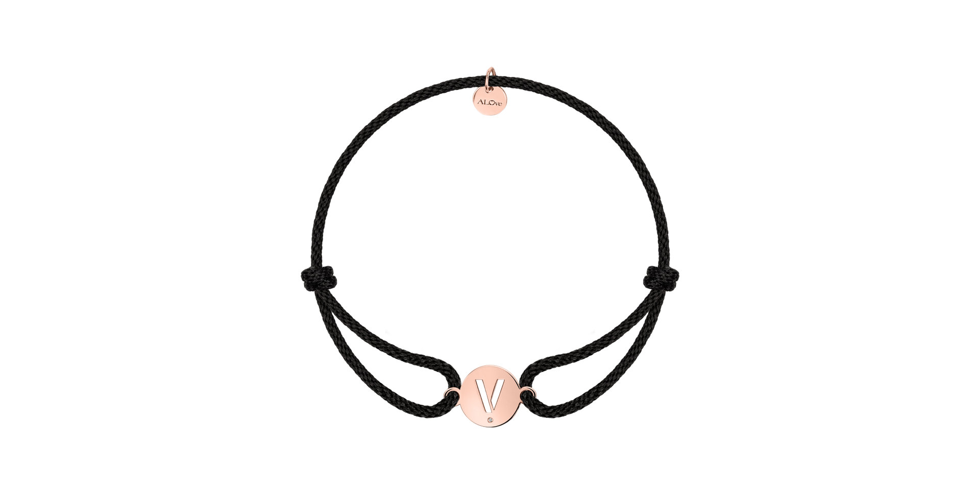 Náramok s diamantom Cut Coin V