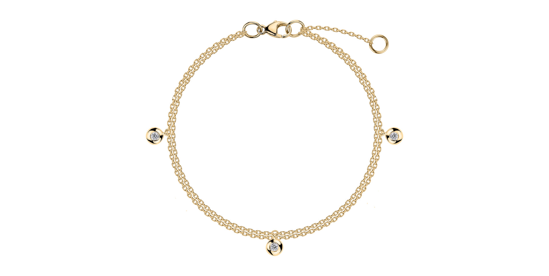 Náramok s diamantmi Adorable Dots